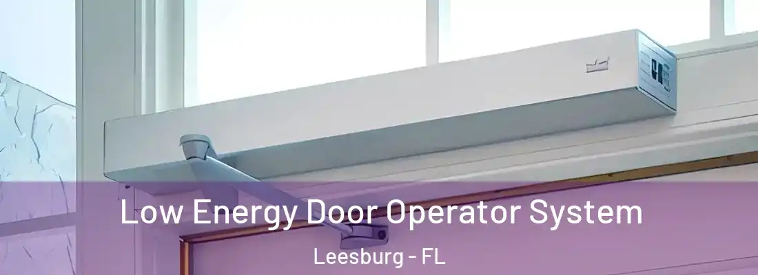 Low Energy Door Operator System Leesburg - FL